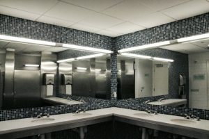 commercial bathroom