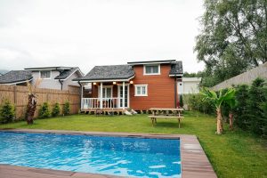 backyard pool