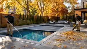 Which Pool Designs Make Ottawa Fall Clean-Up Easier?
